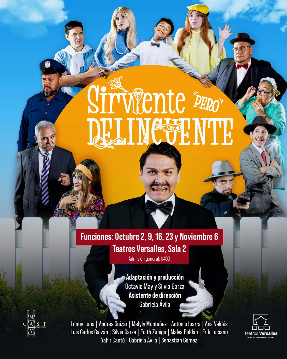 Sirviente pero Delincuente · Boletos