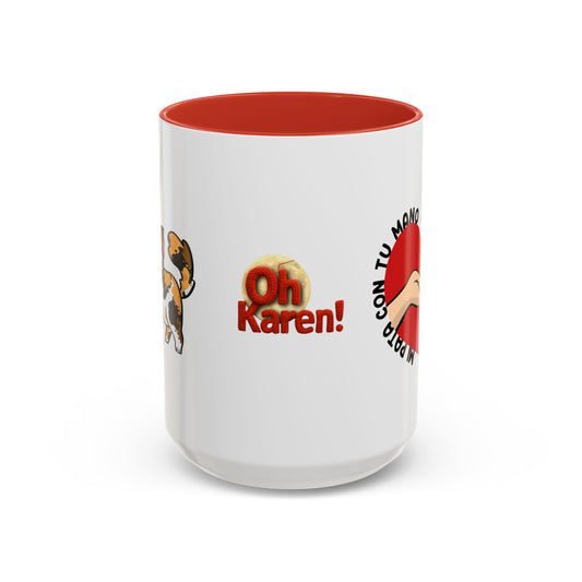 Taza - Oh Karen Cat Lover Coffee Mug (11, 15oz)