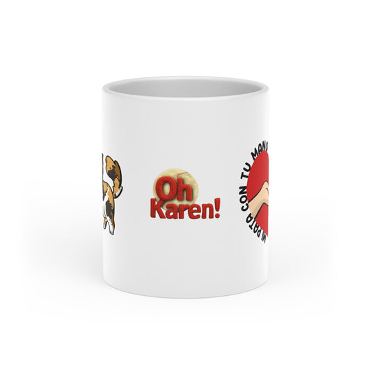 Taza Cat Lover Oh Karen!