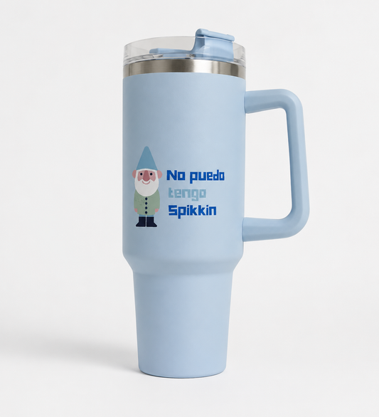Tumbler XL con asa Spikkin — Nuestra Isla